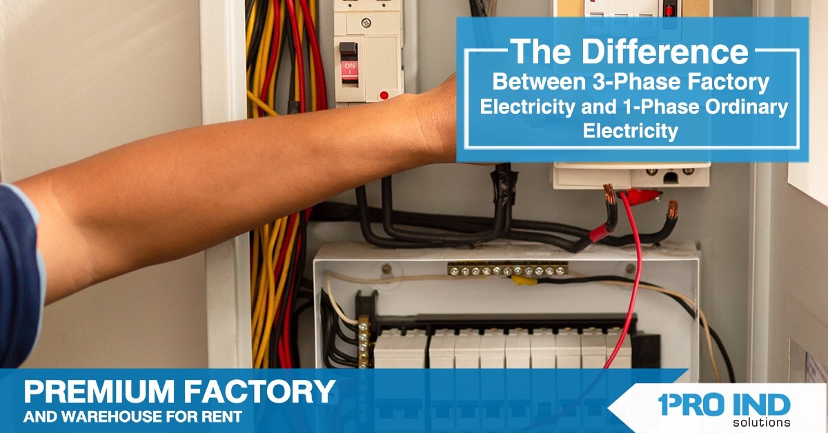 The difference between 3 phase and 1 phase electricity 